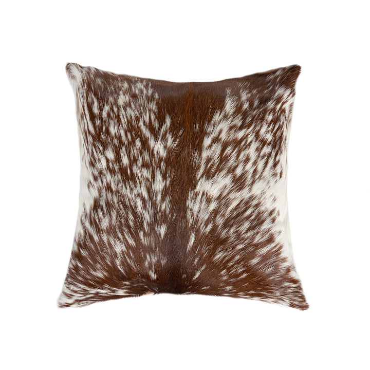 Torino Cowhide Pillow Black and White 12x20 Natural 1 Piece Image 1