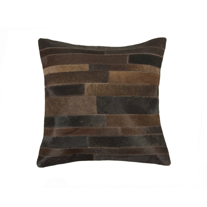 Natural  Torino Madrid Cowhide Pillow  1-Piece  18"x18"  1 Image 3