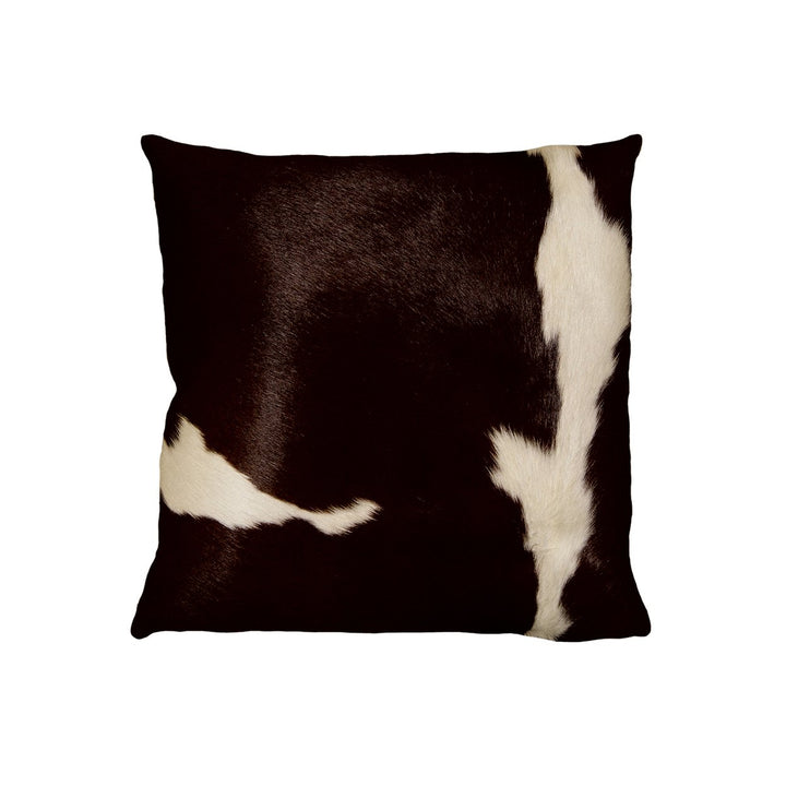 Torino Cowhide Pillow 12x20 Black and White Natural 1 Piece Image 1