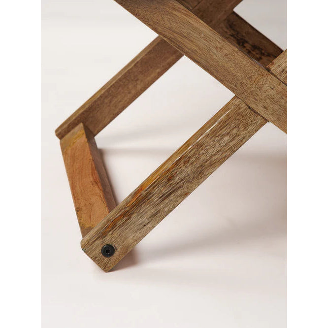 Handmade Eco-Friendly Solid Wood and Leather Rectangle Stool 40"x20"x18" From BBH Homes Image 4