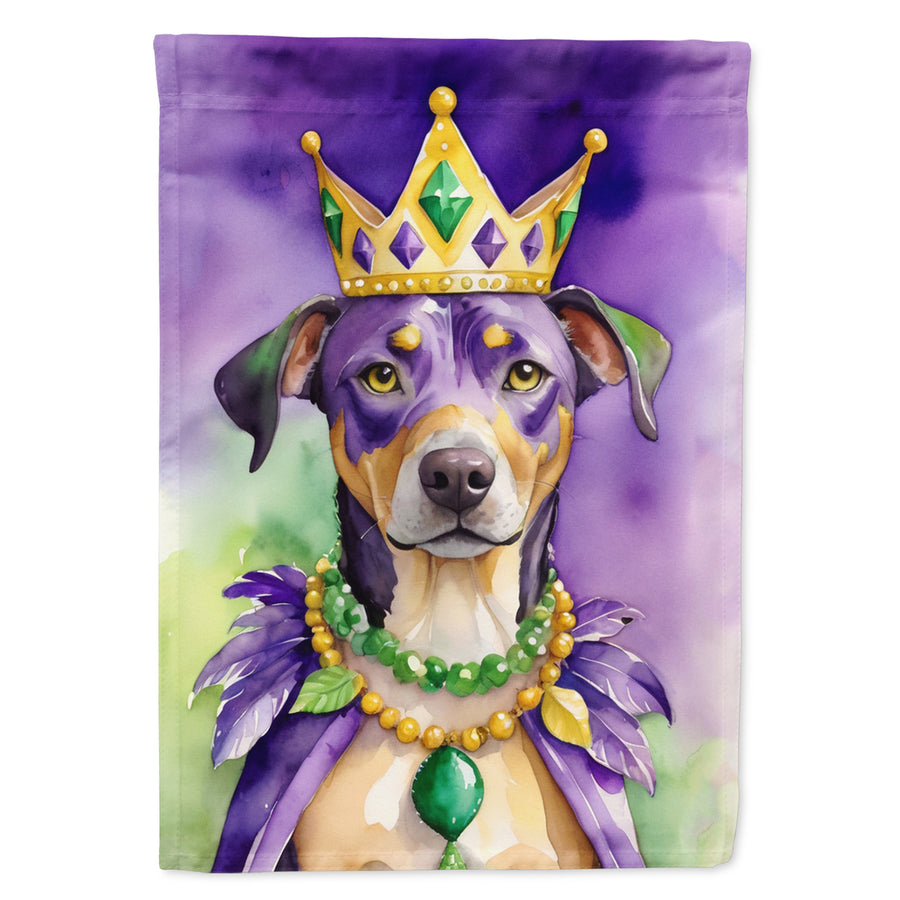 Catahoula King of Mardi Gras House Flag Image 1