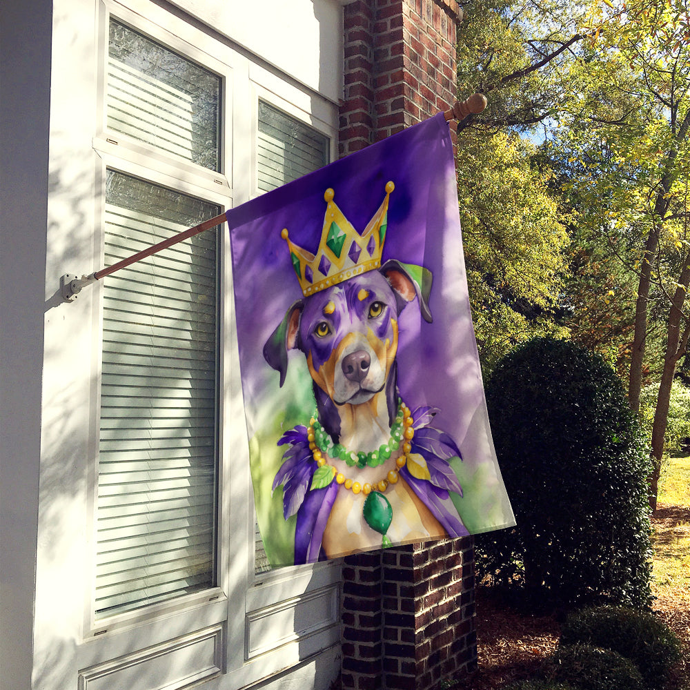 Catahoula King of Mardi Gras House Flag Image 2