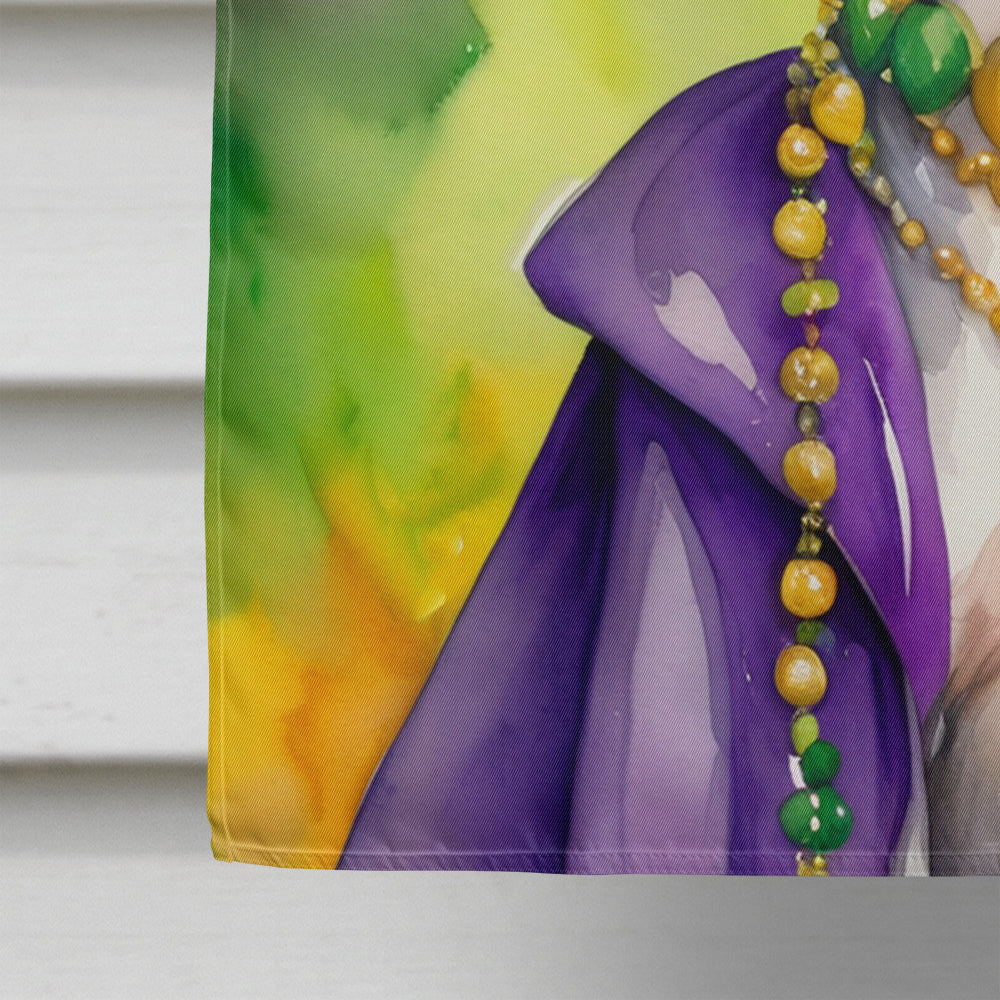 Greyhound King of Mardi Gras House Flag Image 4