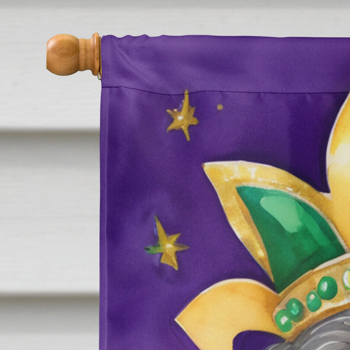 Havanese King of Mardi Gras House Flag Image 3