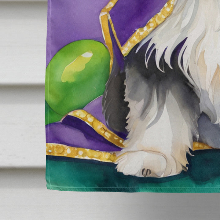 Havanese King of Mardi Gras House Flag Image 4