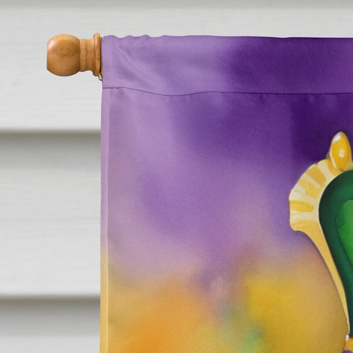 Maltipoo King of Mardi Gras House Flag Image 3