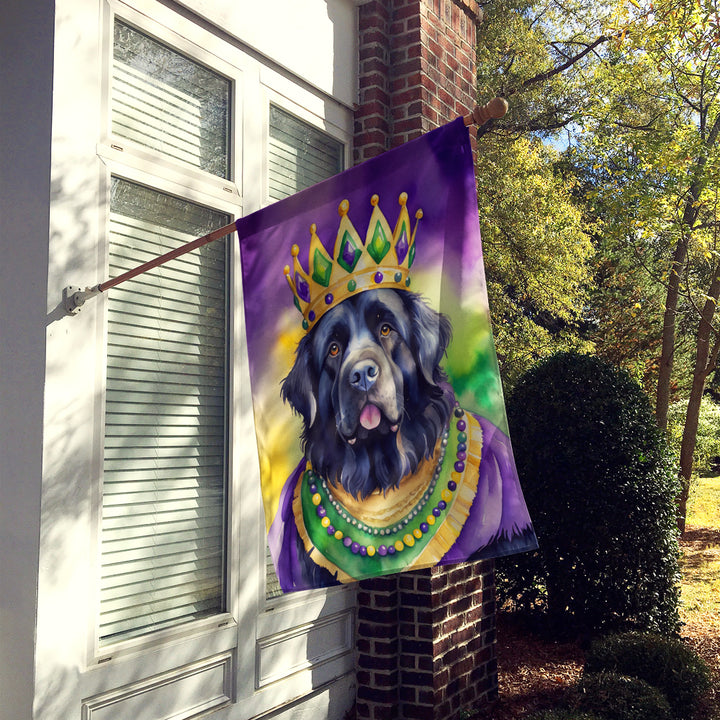 Newfoundland King of Mardi Gras House Flag Image 2