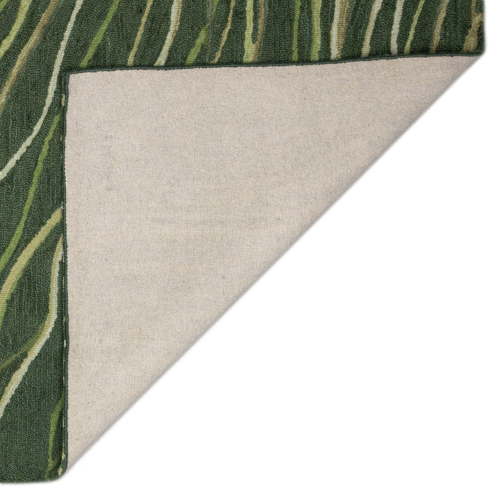 Liora Manne Ribbons Indoor Area Rug Moss Hand-Tufted 80% Wool 20% Cotton Image 8