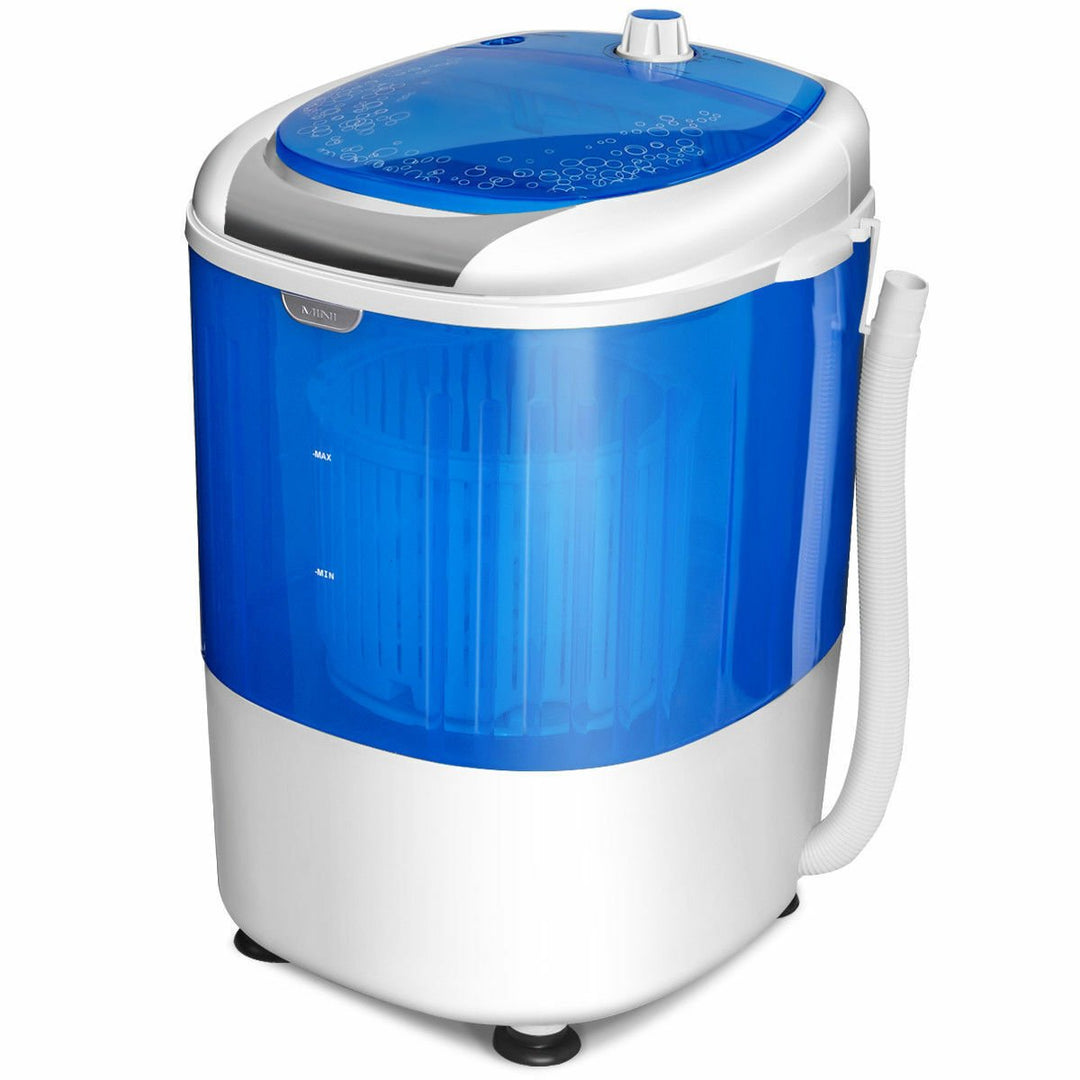 Costway Portable Mini Counter Top Washing Machine 5.5lbs Spin Basket Laundry Image 5