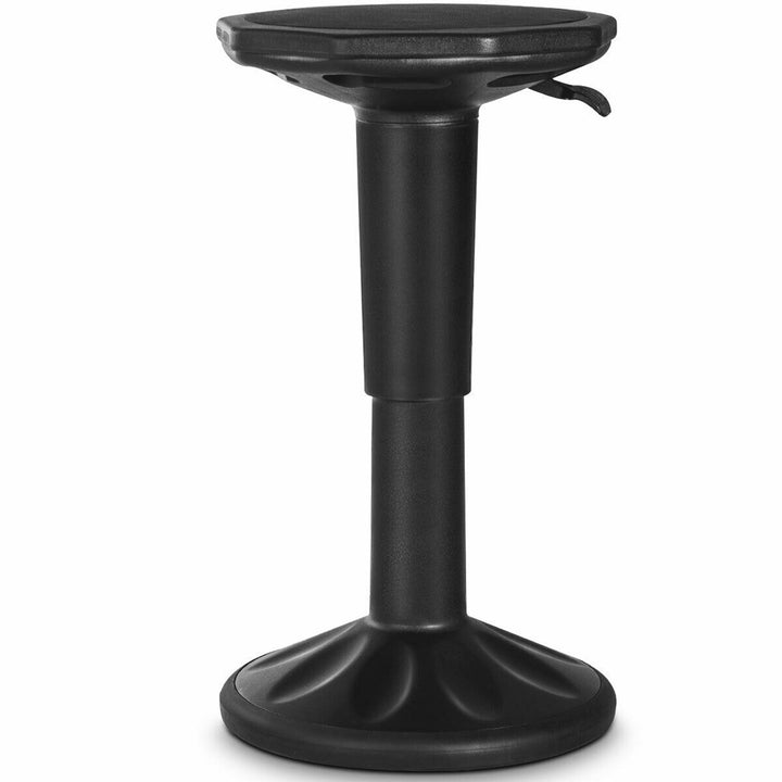 Wobble Chair Height Adjustable Active Learning Stool Sitting Home Office Black Image 10