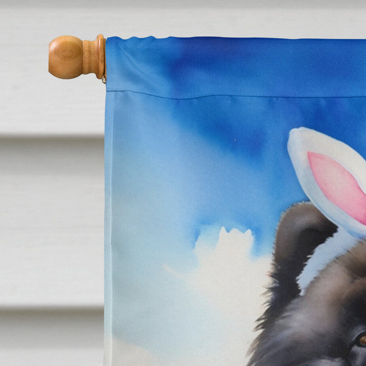 Chow Chow Easter Egg Hunt House Flag Image 3