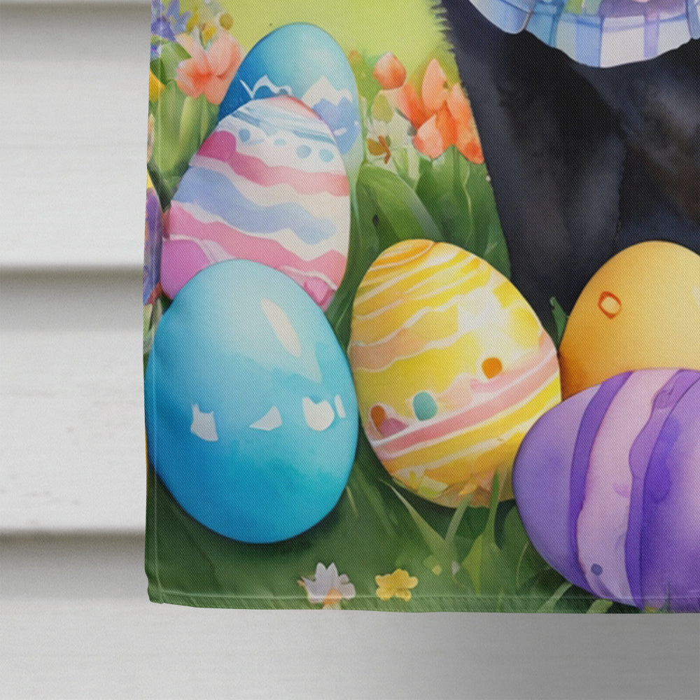 Chow Chow Easter Egg Hunt House Flag Image 4