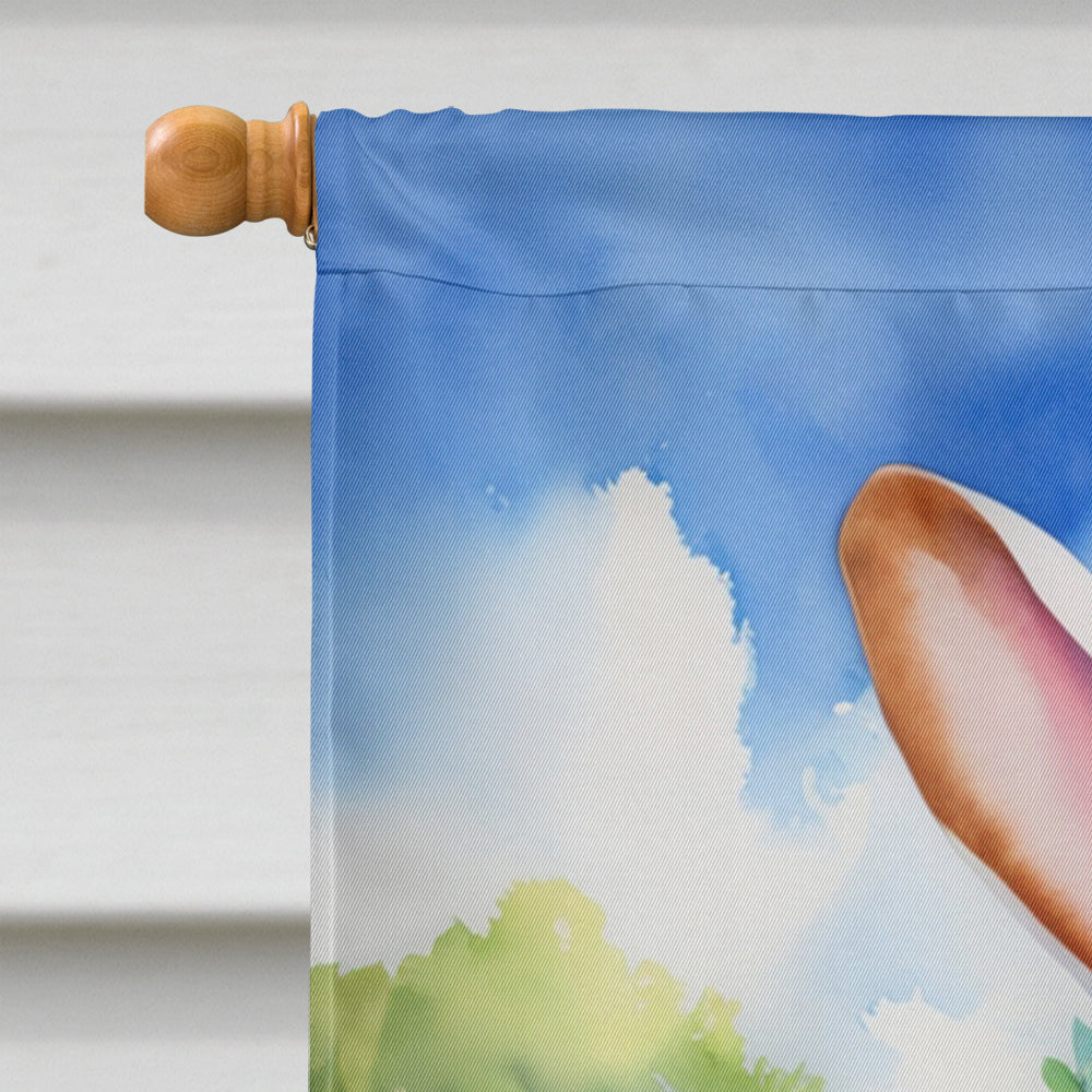 Dogue de Bordeaux Easter Egg Hunt House Flag Image 3