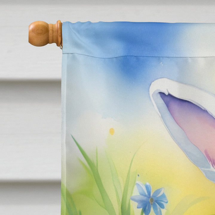 Golden Retriever Easter Egg Hunt House Flag Image 3