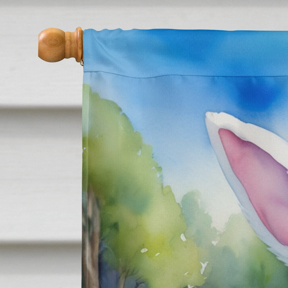 Golden Retriever Easter Egg Hunt House Flag Image 3