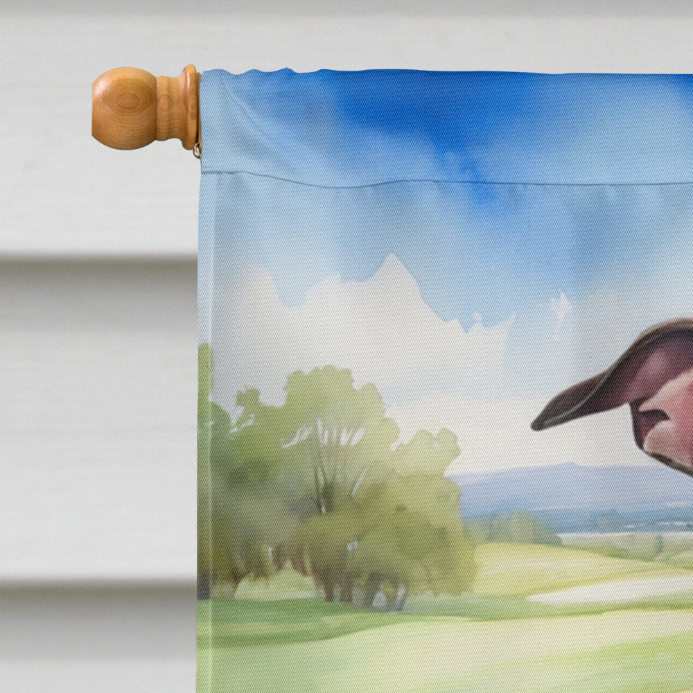 Greyhound Easter Egg Hunt House Flag Image 3