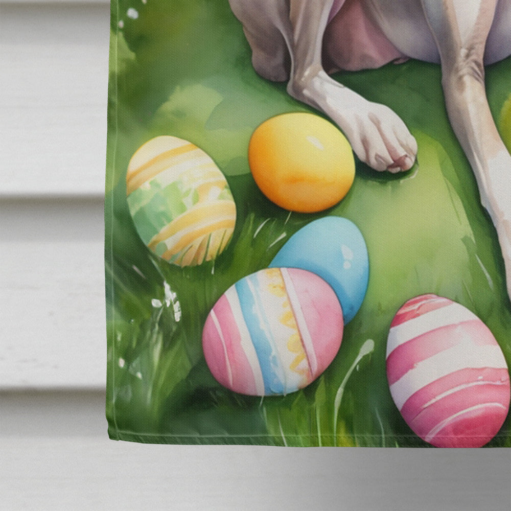 Greyhound Easter Egg Hunt House Flag Image 4