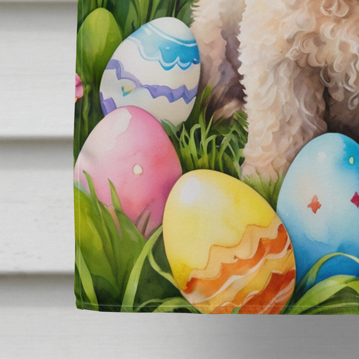 Labradoodle Easter Egg Hunt House Flag Image 4