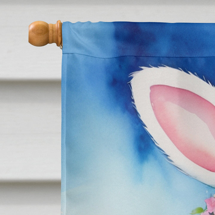 Lhasa Apso Easter Egg Hunt House Flag Image 3