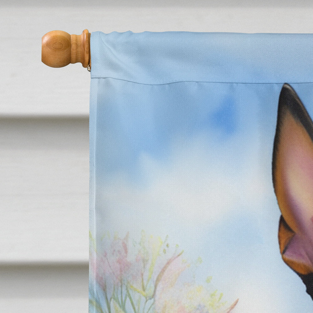 Manchester Terrier Easter Egg Hunt House Flag Image 3