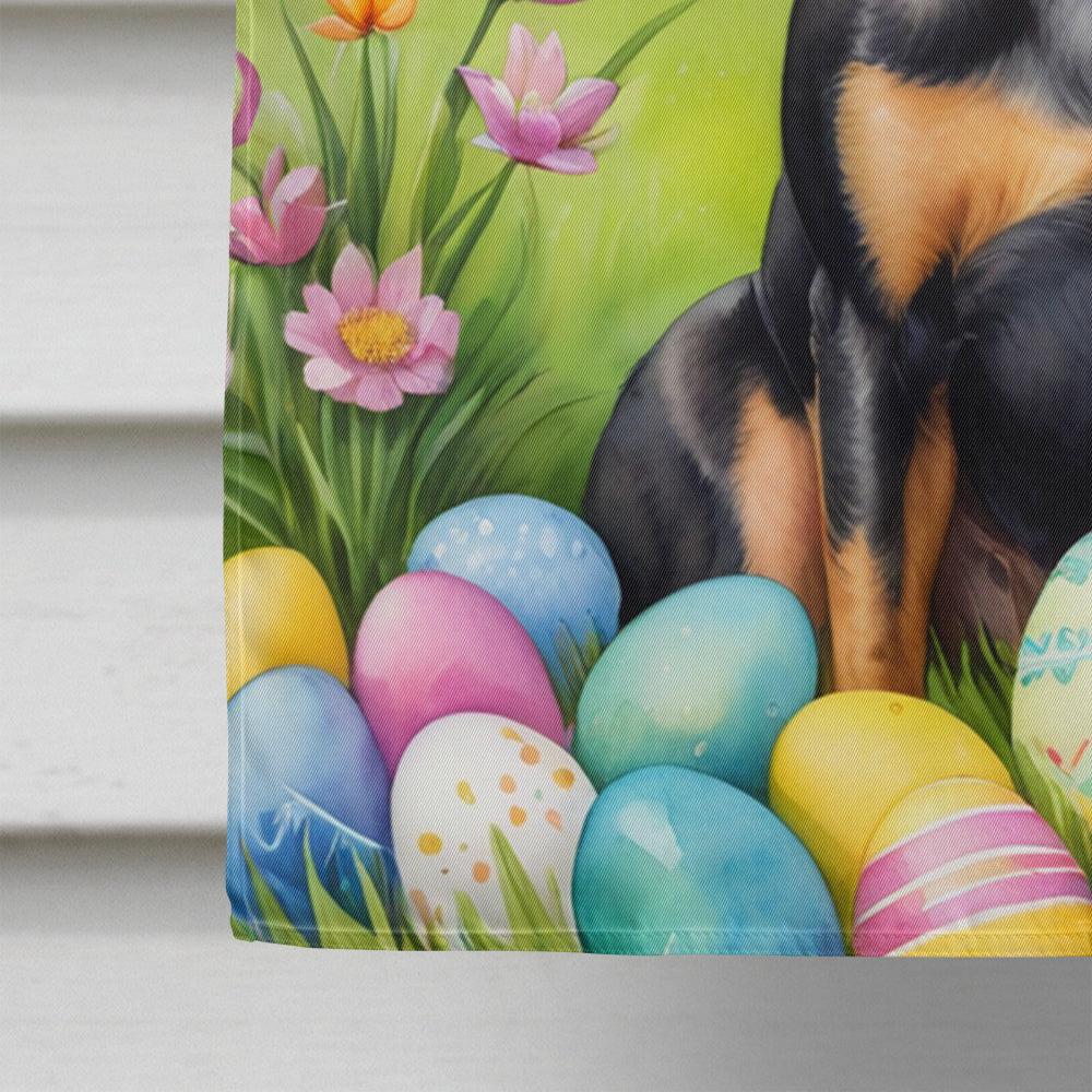 Manchester Terrier Easter Egg Hunt House Flag Image 4