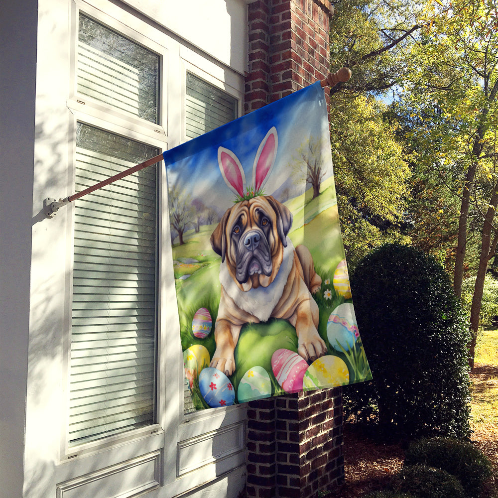 Mastiff Easter Egg Hunt House Flag Image 2