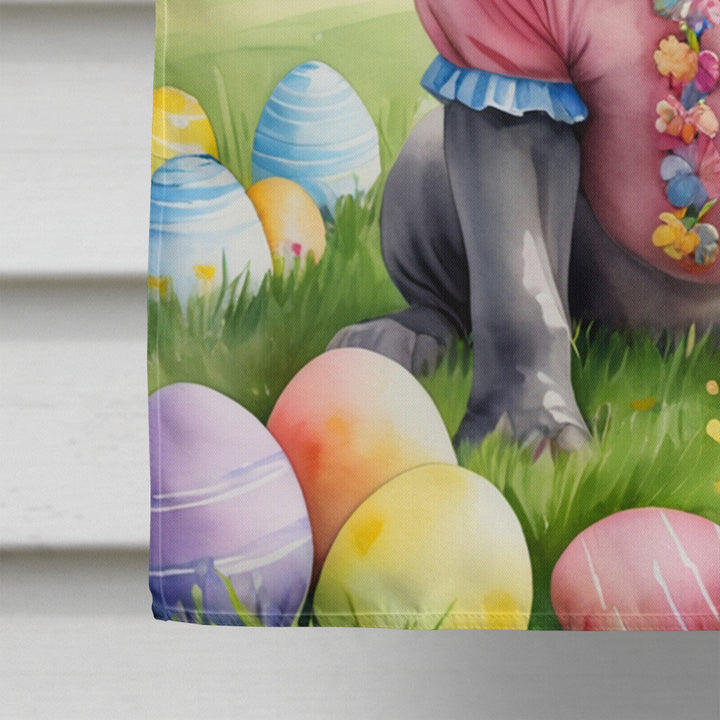 Neapolitan Mastiff Easter Egg Hunt House Flag Image 4