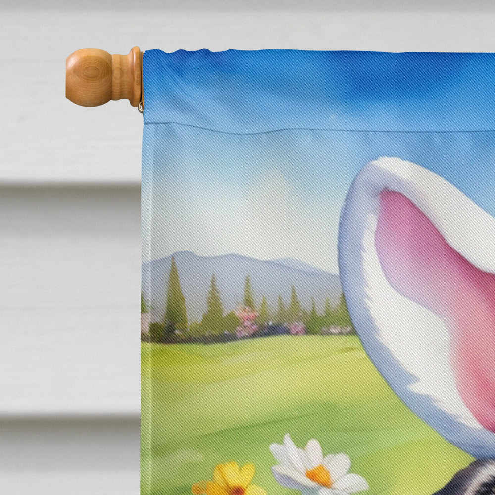 Pug Easter Egg Hunt House Flag Image 3