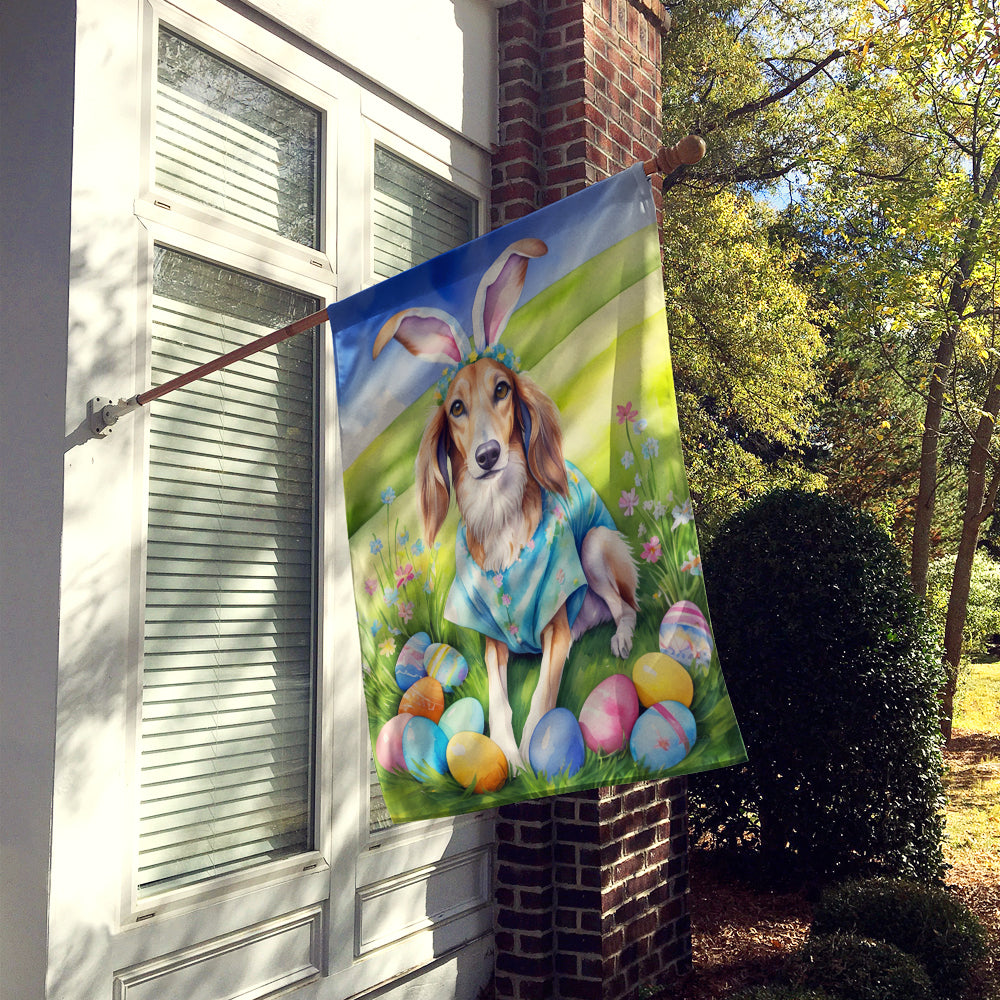 Saluki Easter Egg Hunt House Flag Image 2