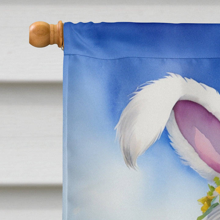 Tibetan Terrier Easter Egg Hunt House Flag Image 3