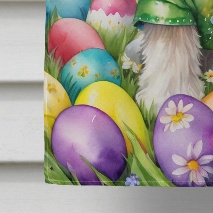 Tibetan Terrier Easter Egg Hunt House Flag Image 4