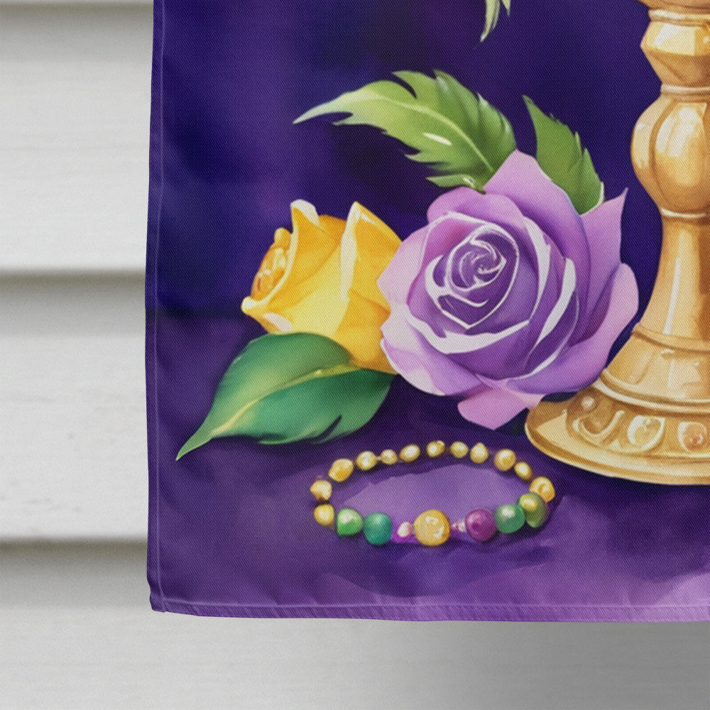 Goblet Mardi Gras House Flag Image 4