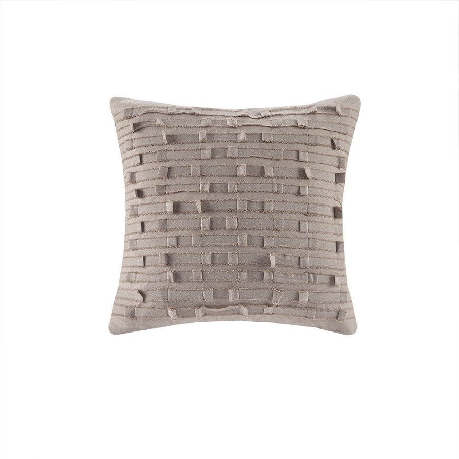 Gracie Mills Ortega Cotton Square Pillow - GRACE-13339 Image 1