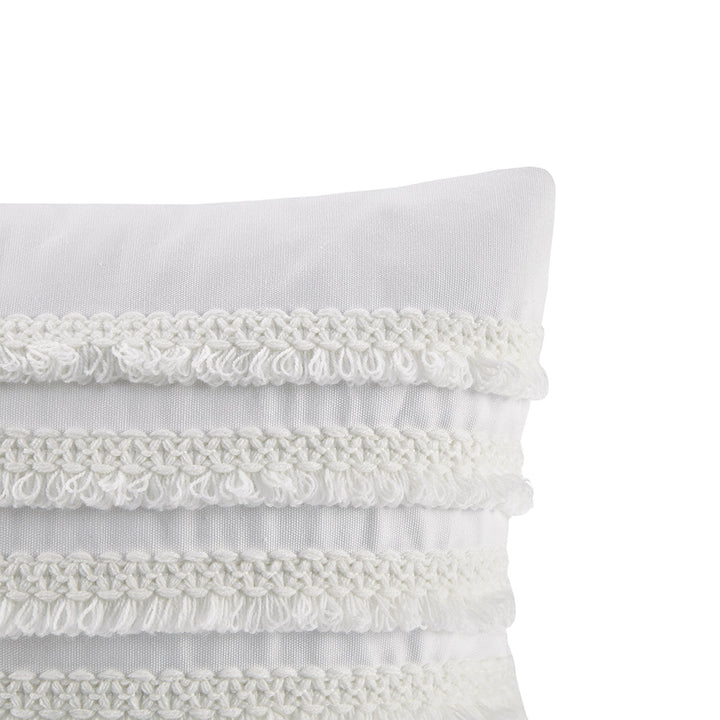 Gracie Mills Tisha Artisanal Cotton Oblong Pillow - GRACE-13340 Image 2