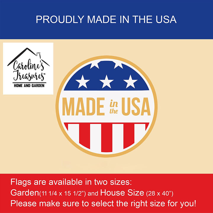 Airedale Terrier Patriotic American Garden Flag Image 4