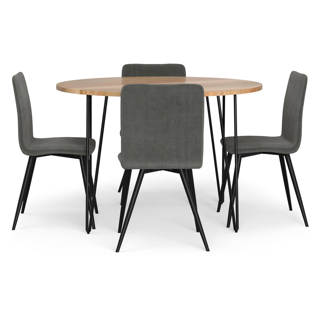 Baylor / Hunter Round 5 Pc Dining Set Image 3