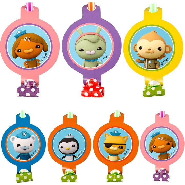 Mighty Mojo Octonauts 10ct Character Party Blower Kids TV Show Favors Image 1