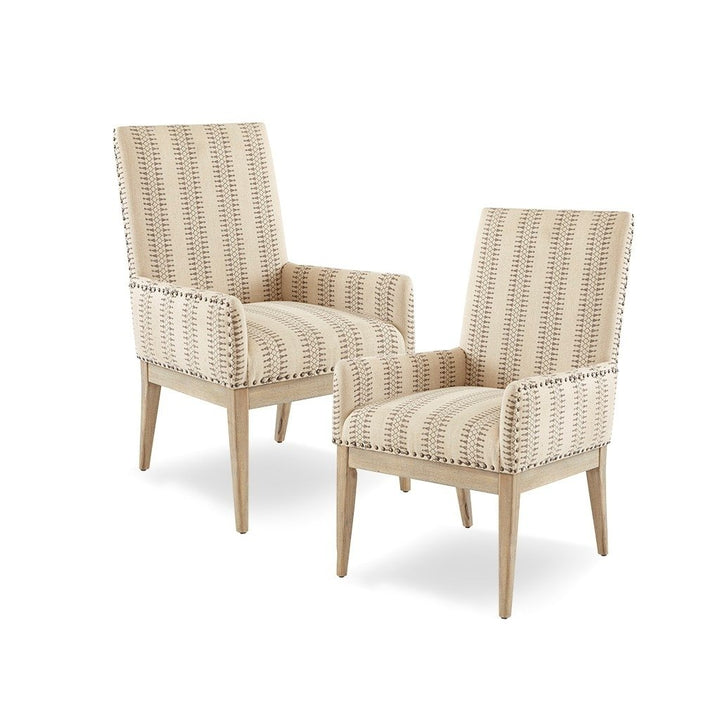 Gracie Mills Nasir Dining in Comfort Set of 2 High Back Dining Armchairs - GRACE-11773 Image 1