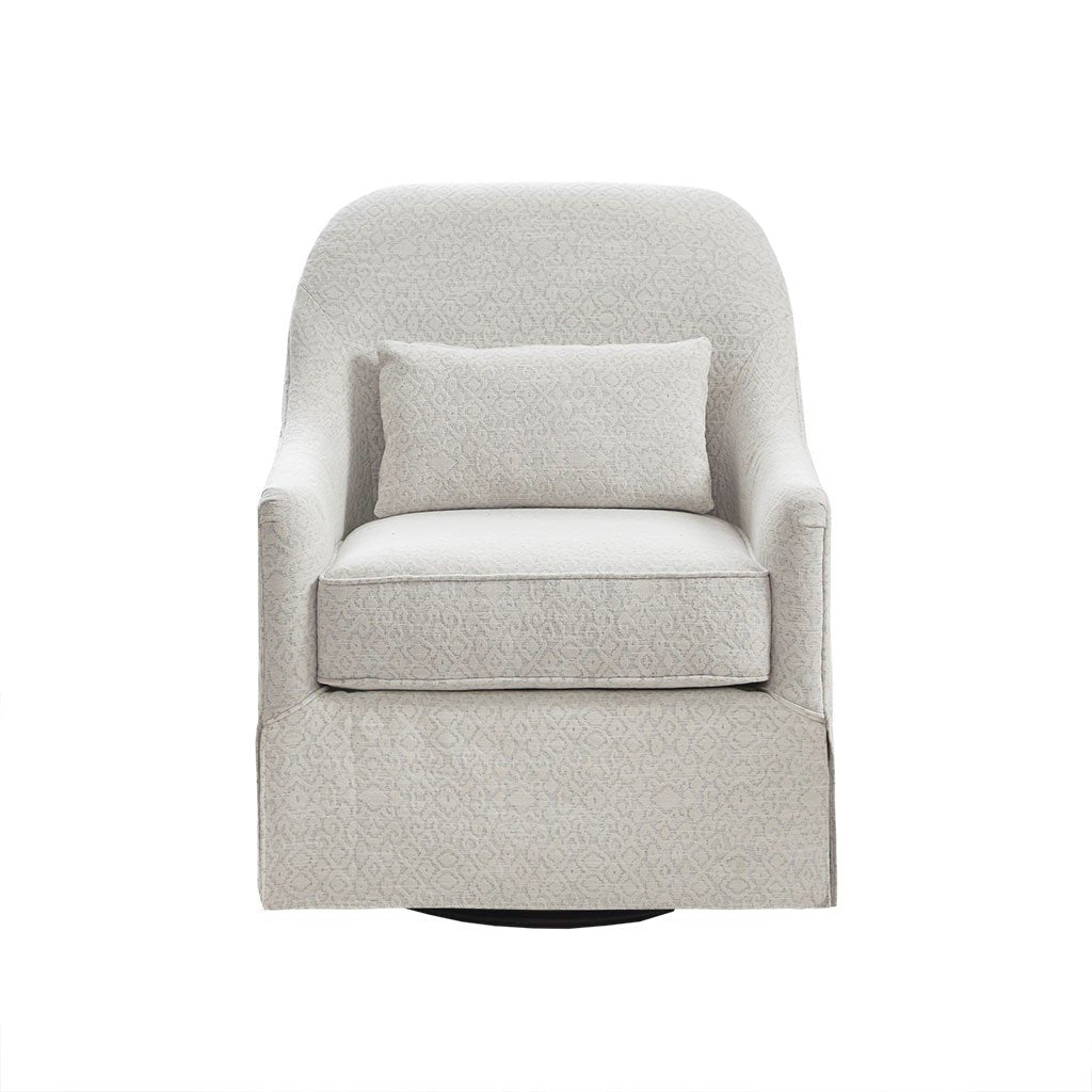 Gracie Mills Jazlene Farmhouse Swivel Glider Chair - GRACE-12449 Image 1