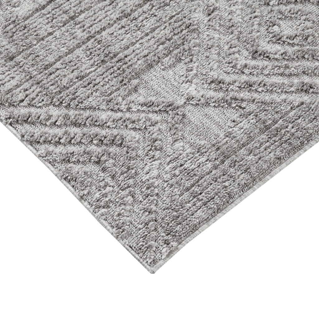 Gracie Mills Humberto Geometric Woven Diamond Indoor Area Rug - GRACE-13505 Image 2