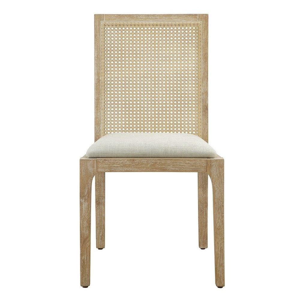 Gracie Mills Reid Farmhouse Cane Back Dining Chair Set - GRACE-13647 Image 2