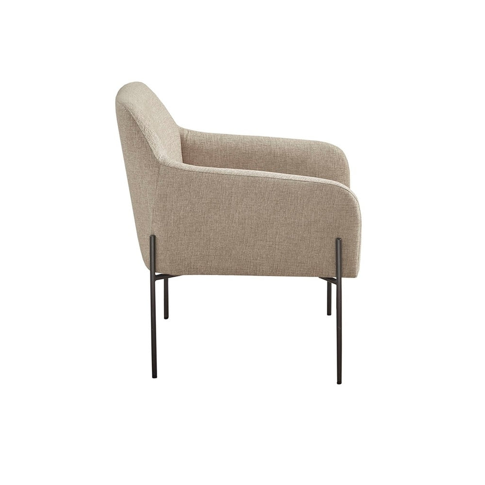 Gracie Mills Arnulfo Modern Metal Leg Accent Chair - GRACE-14010 Image 2