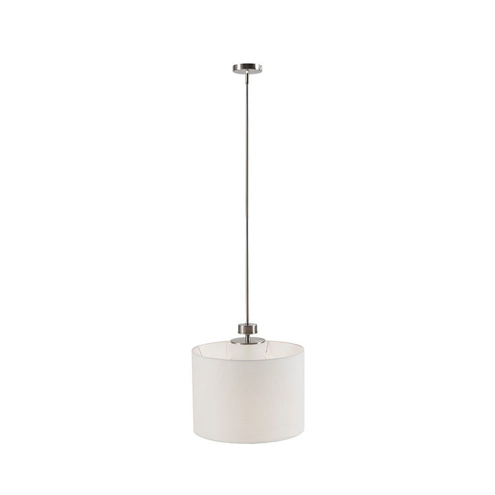 Gracie Mills Cohen Contemporary Elegance Metal Pendant with Drum Shade - GRACE-13855 Image 1