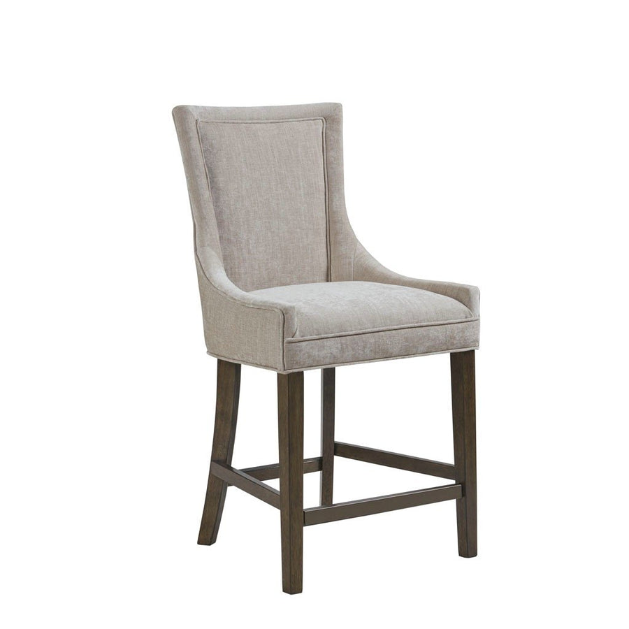 Gracie Mills Julienne 25.5" Upholstered Counter Stool Dining Accent Chairs - GRACE-14315 Image 1