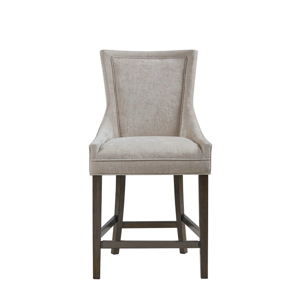 Gracie Mills Julienne 25.5" Upholstered Counter Stool Dining Accent Chairs - GRACE-14315 Image 2