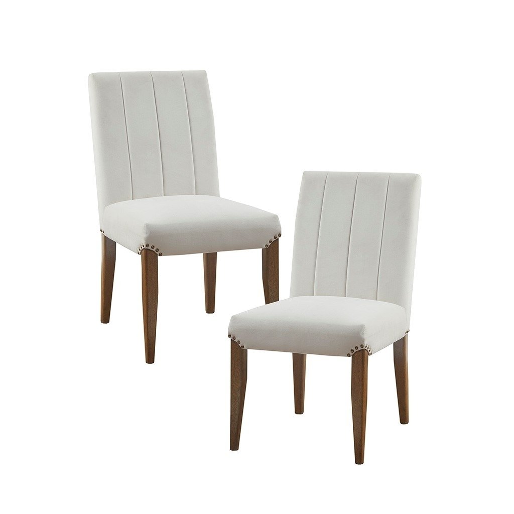 Gracie Mills Tyrone Set of 2 Channel Tufting Dining Chair - GRACE-14352 Image 1