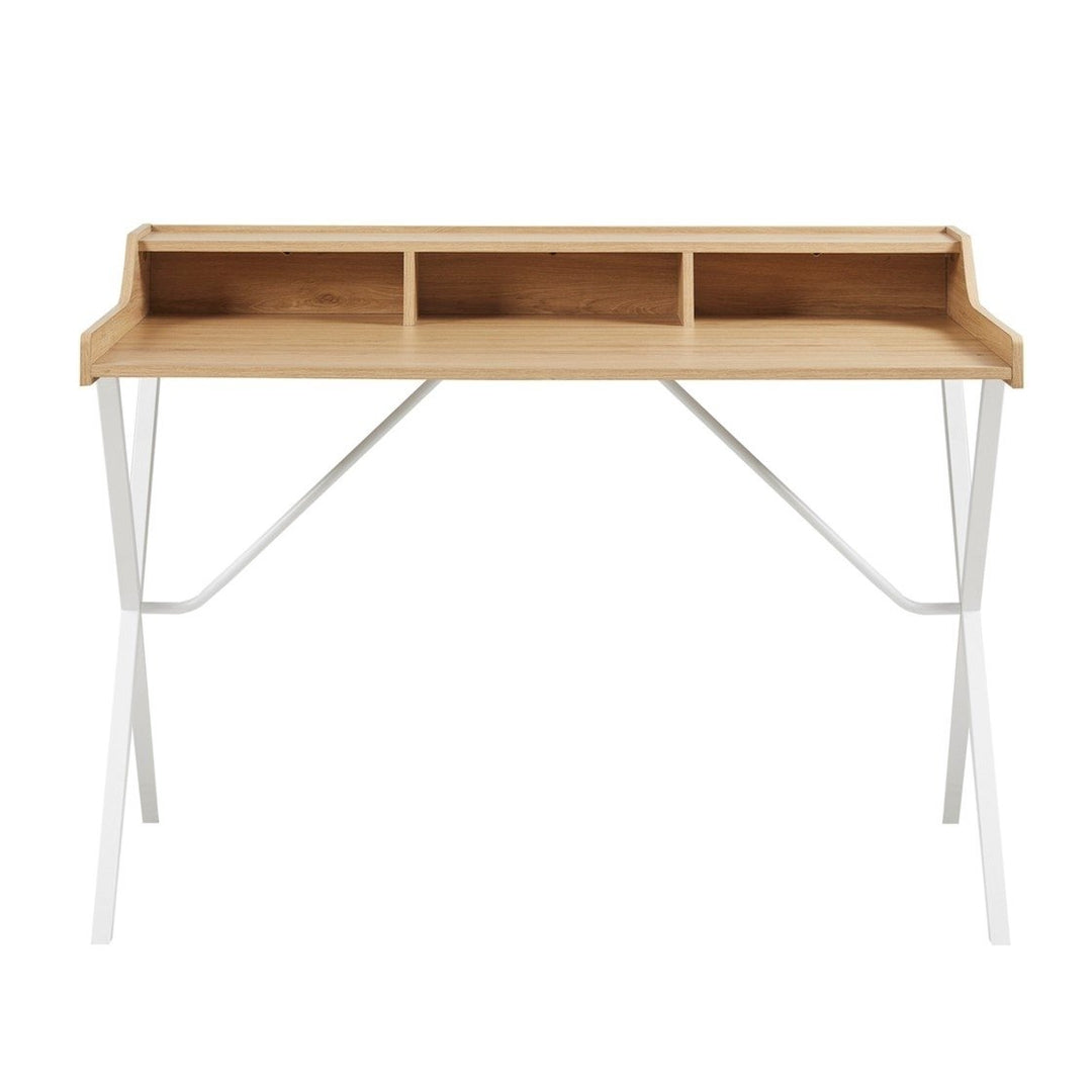 Gracie Mills Shelby Modern Writing Desk with Storage - GRACE-14372 Image 2