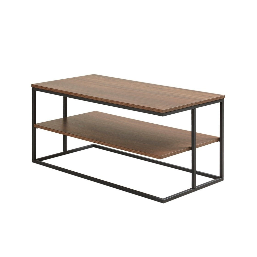 Gracie Mills Jolie Sleek 2 Tier Metal Frame Coffee Table - GRACE-14374 Image 2