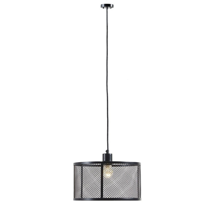 Gracie Mills Omar Industrial Mesh Pendant Light - GRACE-14423 Image 3