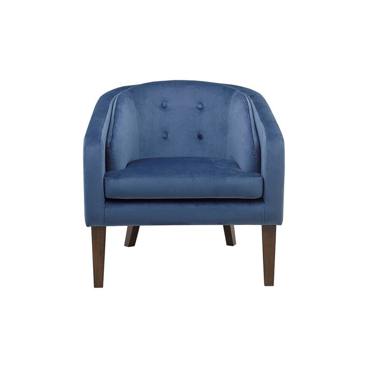 Gracie Mills Felix Tufted Velvet Mid-Century Accent Chair - GRACE-14817 Image 1